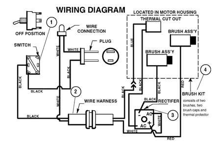 Wiring Diagram Diagram and Parts List for 1695716 2009 Briggs and Stratton Snow Blower
